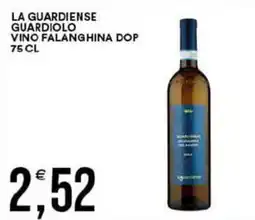 Vantaggio Cash&Carry La Guardiense Guardiolo Vino Falanghina DOP offerta