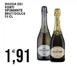 Vantaggio Cash&Carry Rocca dei Forti spumante brut/dolce offerta
