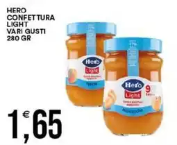 Vantaggio Cash&Carry Hero confettura light offerta