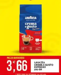 Vantaggio Cash&Carry Lavazza crema e gusto espresso offerta