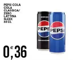 Vantaggio Cash&Carry Pepsi Cola Classica/Zero Lattina offerta