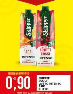 Vantaggio Cash&Carry Skipper succhi gusto intenso offerta