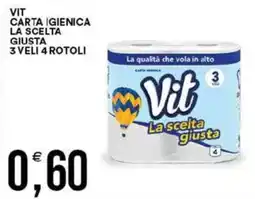 Vantaggio Cash&Carry Carta igienica Vit offerta