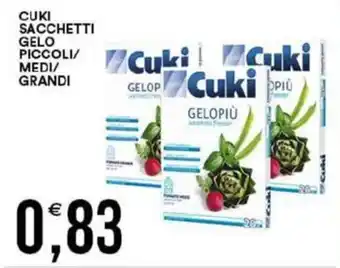 Cuki sacchetti gelo