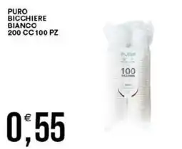 Vantaggio Cash&Carry Bicchiere bianco Puro offerta