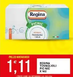 Vantaggio Cash&Carry Regina Tovaglioli Picnic offerta