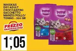 Vantaggio Cash&Carry Whiskas dry adult croccantini offerta