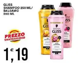 Vantaggio Cash&Carry Gliss shampoo balsamo offerta