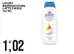 Vantaggio Cash&Carry Luxury Bagnoschiuma Latte e Miele offerta