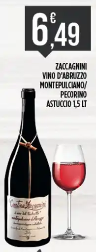 Euroesse Zaccagnini Vino d'Abruzzo Montepulciano/Pecorino offerta