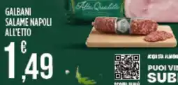 Euroesse Galbani salame napoli offerta