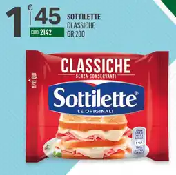 Tutto Risparmio Cash&Carry Sottilette classiche offerta
