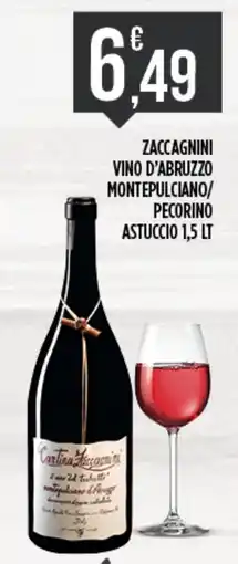 Netto Supermercati Zaccagnini Vino d'Abruzzo Montepulciano/Pecorino offerta