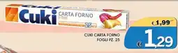 Deter Shop Cuki carta forno offerta