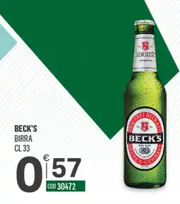 Tutto Risparmio Cash&Carry Beck's birra offerta