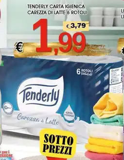 Deter Shop Tenderly carta igienica carezza di latte offerta