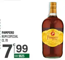 Tutto Risparmio Cash&Carry Pampero rum especial offerta