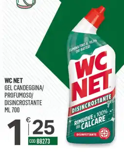 Tutto Risparmio Cash&Carry WC NET gel candeggina profumoso/ disincrostante offerta