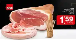 Sisa Sisa prosciutto crudo dolce offerta