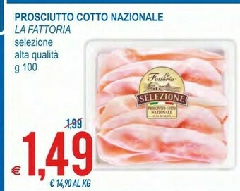 MD Discount Prosciutto cotto nazionale offerta