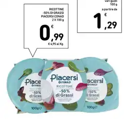 Conad Superstore Piacersi Ricottine offerta
