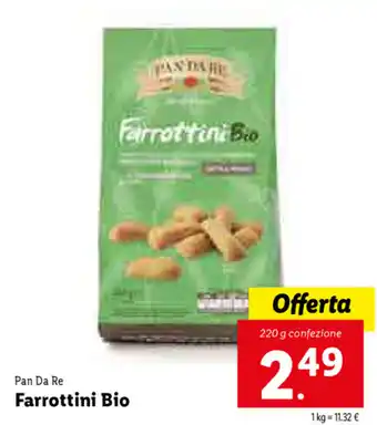Pan Da Re farrottini Bio 220g