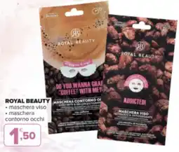 Iperal Royal Beauty maschera viso e contorno occhi offerta