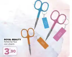 Iperal Royal Beauty forbicine fluo con charm offerta