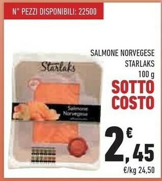Conad City Salmone norvegese offerta