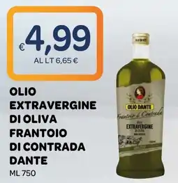 Ekom Olio extravergine di oliva frantoio di contrada dante offerta