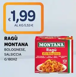 Ekom Ragù Montana Bolognese, SalsICCia offerta