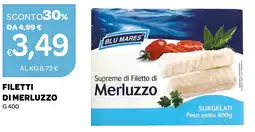 Ekom Blu Mares supreme di filetto di merluzzo offerta