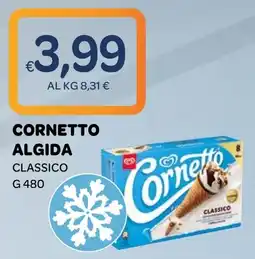 Ekom Cornetto Algida Classico offerta
