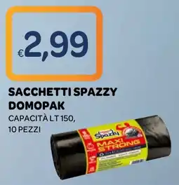 Ekom Sacchetti spazzy domopak offerta