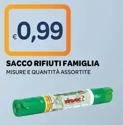 Ekom Sacco rifiuti famiglia offerta