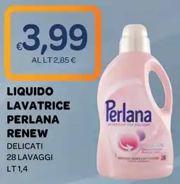 Ekom Liquido lavatrice Perlana Renew delicati offerta
