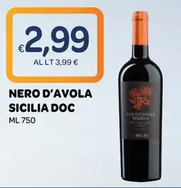 Ekom Nero d'Avola Sicilia DOC offerta