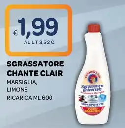 Ekom Sgrassatore Chante Clair offerta