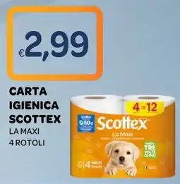 Ekom Carta igienica Scottex La Maxi offerta