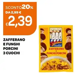 Ekom Zafferano e funghi porcini 3 cuochi offerta