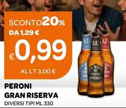 Ekom Peroni Gran Riserva offerta