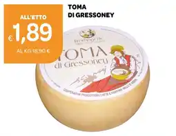 Ekom Toma di Gressoney offerta