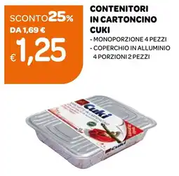 Ekom Contenitori in cartoncino Cuki offerta