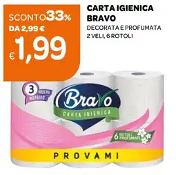 Ekom Carta igienica Bravo offerta