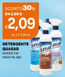 Ekom Detergente Quasar offerta