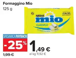Carrefour Formaggino Mio offerta