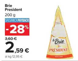 Carrefour Brie President offerta