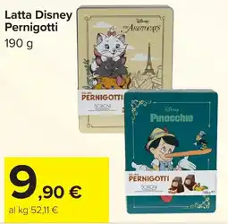 Carrefour Latta Disney Pernigotti offerta