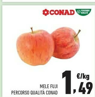 Conad City Conad mele fuji percorso qualità offerta