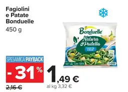 Carrefour Fagiolini e Patate Bonduelle offerta